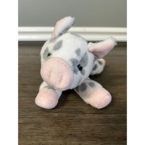 Aurora Mini Flopsie Spotted Pig Plush‎